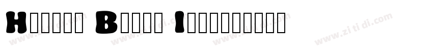 Hanley Block Inline字体转换